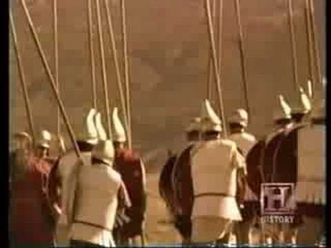 The Macedonian phalanx.