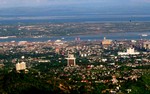  Cebu City skyline - view from Tops Mountainview Park, Busay Hills, Cebu City Philippines (rt1) 