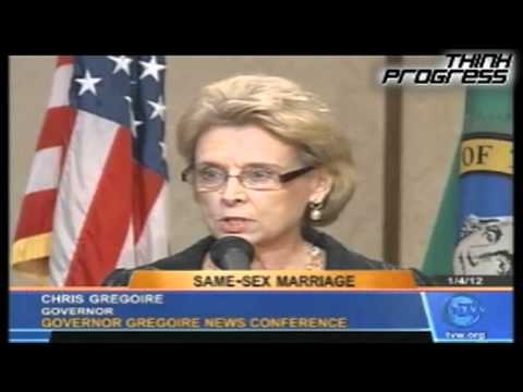 Gregoire marriage presser