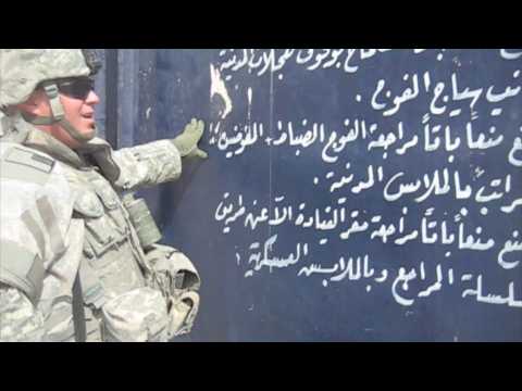 Arabic Translator (المترجم العربي): Poking fun at US Army soldier in Baghdad, Iraq