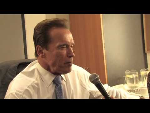 Arnold Schwarzenegger, Governor of California - Hub Culture Interview at GGCS3