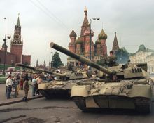 Hard-line coup against Gorbachev fails