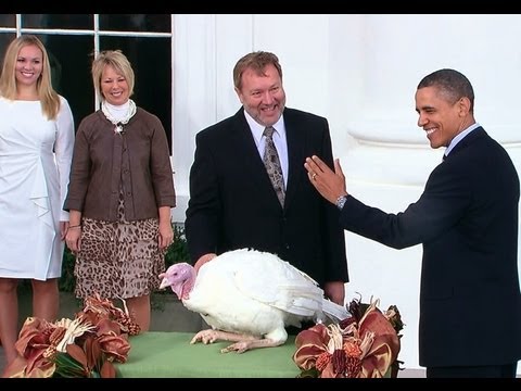 President Obama Pardons White House Turkey