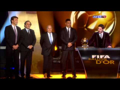 FC Barcelona - Leo Messi wins his third Ballon d'Or