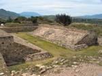 Ball court at Yagul, Oaxaca. The fertile valley has been settled since prehistoric times, with stone ruins dating back to 600BC. Archaeological sites include Dainzú, Lambityeco, Mitla, Monte Albán (a UNESCO World Heritage Site), San José Mogote, Yagul and Zaachila.