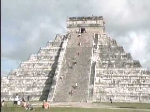 Mexico Chicen Itza Ancient Pyramid Cancun, pre-Columbian Archeological Site Jim Rogers