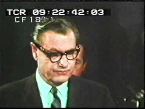 Nelson Rockefeller Announces Candidacy For The Presidency 1968