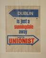 Ulster Unionist Party, 1974. Troubled Images Exhibition, Linen Hall Library, Belfast, August 2010