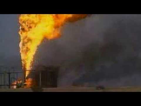 Kuwait oil fields burning Gulf War 1991