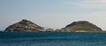 The 'Breasts of Aphrodite' twin hills in Mykonos