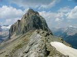 Wapta Mountain marks the end of Fossil Ridge. Wapta Mountain (9,114 feet) is a mountain located in the Canadian Rocky Mountains between Emerald Lake and Yoho Valley in Yoho National Park, British Columbia, Canada.