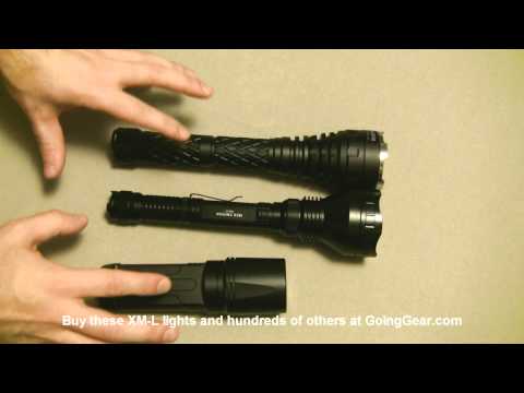 CREE XM-L Thrower Flashlight Showdown