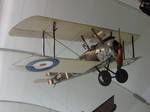 A Sopwith Camel at the RAF Museum. The success of the Eindecker kicked off a competitive cycle of improvement among the combatants, building ever more capable single-seat fighters.