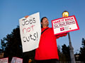 Occupy National Day of Action - Union Members Rally with Occupy Santa Cruz