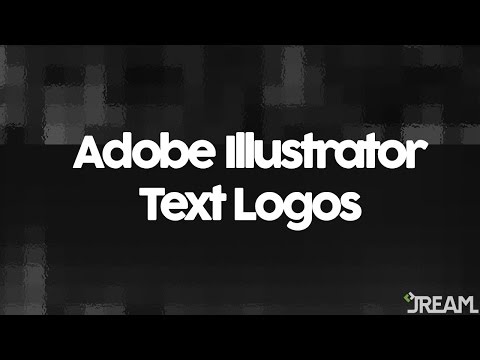 Adobe Illustrator CS5 Tutorial 9 | Text Logos