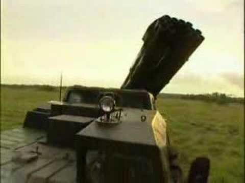 Smerch 9K58 Multiple Launch Rocket System, Russia