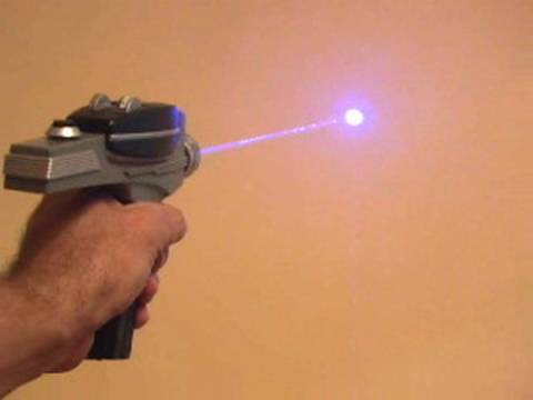 Amazing Lasers! - Blu-ray Laser Phaser!