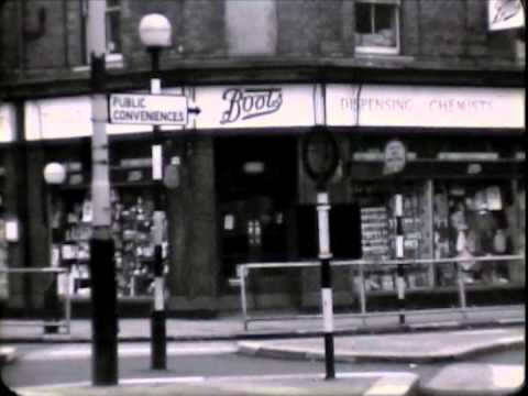 Chelmsford town centre 1963 UK