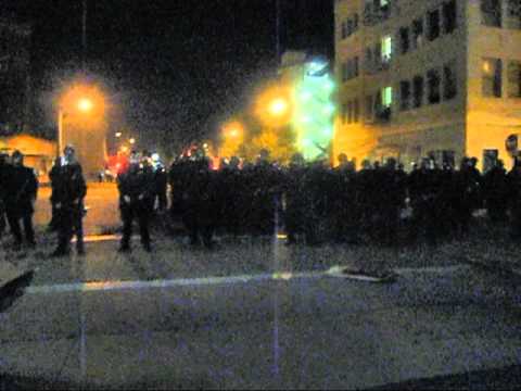 Shot by police with rubber bullet at Occupy Oakland