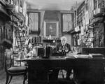 Horace Howard Furness in his library at 