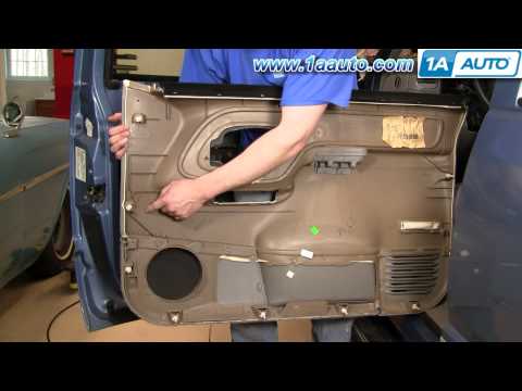 How To Install Replace Door Panel Chevy GMC Pickup Truck or SUV 95-98 - 1AAuto.com