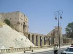 The Citadel of Aleppo, Syria.