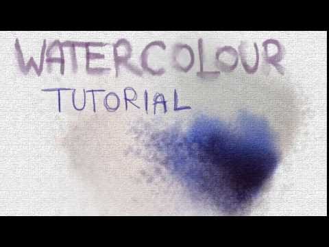 Digital Art Tutorial: Watercolour (Photoshop)