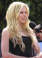 Lavigne at the Los Angeles premiere of Over the Hedge on 30 April 2006.