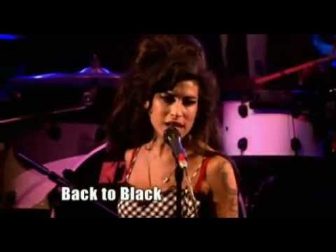 Amy Winehouse - Back To Black Live in concert in her best performance. RIP