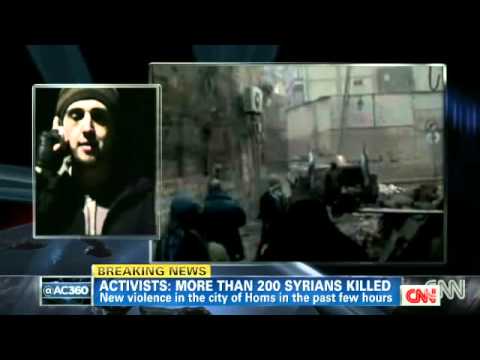 Activist in Homs: More than 200 Syrians killed in one day - AC360