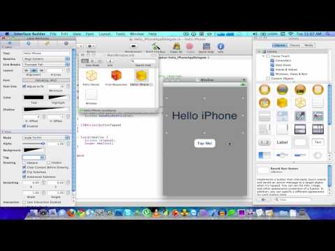 How To Make Your First iPhone Application