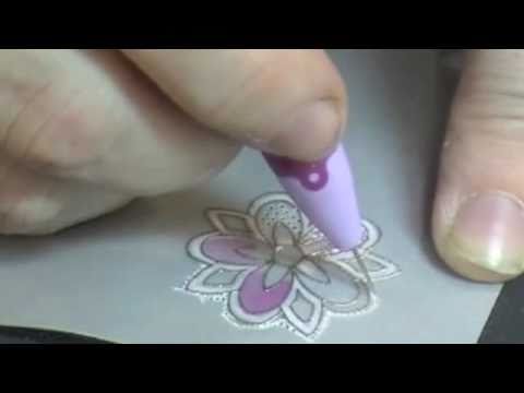 Parchment Crafting with SweetStamps.com Rubber Stamps