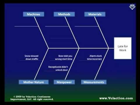 Cause and Effect Diagram Training Video (aka Fishbone Diagram & Ishikawa Diagram)