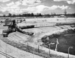 Trains being loaded with overburden in the open cut (1940s). The Yallourn 900mm Railway was a 900 mm narrow gauge railway operated by the State Electricity Commission of Victoria in the Latrobe Valley of Victoria, Australia.