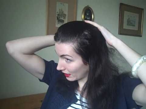 1940s Victory Rolls!