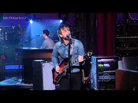 The Black Keys - Gold On The Ceiling - David Letterman 12-7-11