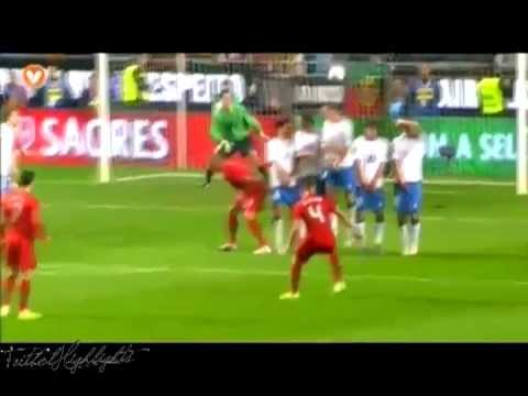 Portugal vs Bosnia Herzegovina 6-2 (Euro 2012 Playoffs) Full Highlights 15/11/11