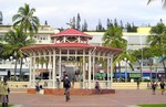 The famous bandstand of the Music Kiosk, in the "Place des Coco tiers" at Nouméa, New Caledonia