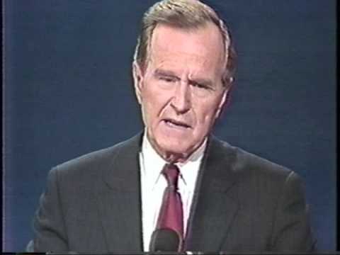 1992 Presidential 3-way Debate: Bush/Clinton/Perot, pt. 6 of 10!!