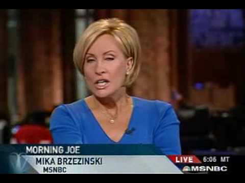 Mika Brzezinski of MSNBC rips Paris report