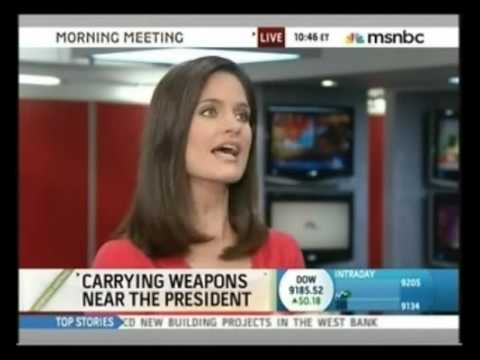 MSNBC: Gun-Toting Protesters are 'White' Racists... Black Guy with AR-15 Edited to Conceal his Race.