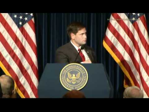 Senator Marco Rubio Live @ The Reagan Library August 23 2011