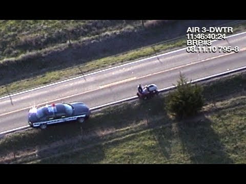 Police Helicopter Chase Steve DUI Lawn Mower Guy