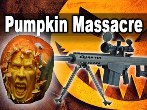 50 Cal Pumpkin Massacre!