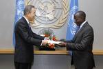 Secretary General Presentation of credentials H.E. Mr. Boubacar BOUREIMA, Niger