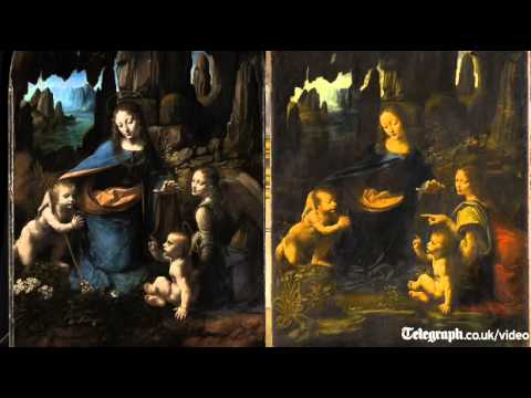 Mystery of Leonardo Da Vinci's two Virgins