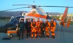 SAN PEDRO, Calif. - The Coast Guard rescued three commercial fishermen after their 33-foot vessel became disabled and began drifting dangerously close to the rocks off of the westernmost point of San Miguel Island in the Channel Islands chain, at about 4 p.m. Sunday. A Coast Guard MH-65 Dolphin helicopter from Air Station Los Angeles hoisted the trio and flew them back to Santa Barbara, Calif., with no injuries. The drama began when the commercial fishing boat, based out of Santa Barbara, became