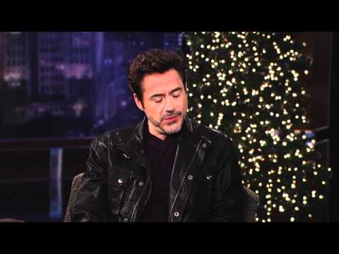 Robert Downey Jr. on Jimmy Kimmel Live PART 1