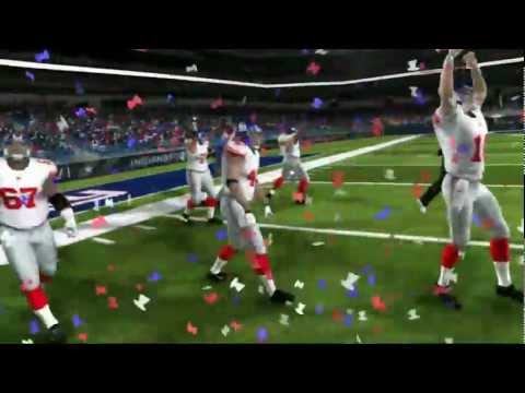 Madden NFL 12 New York Giants Super Bowl Celebration