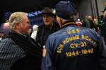 Former crewmembers of USS Bonhomme Richard (CV/CVA 31) gather for a family and friends day cruise.